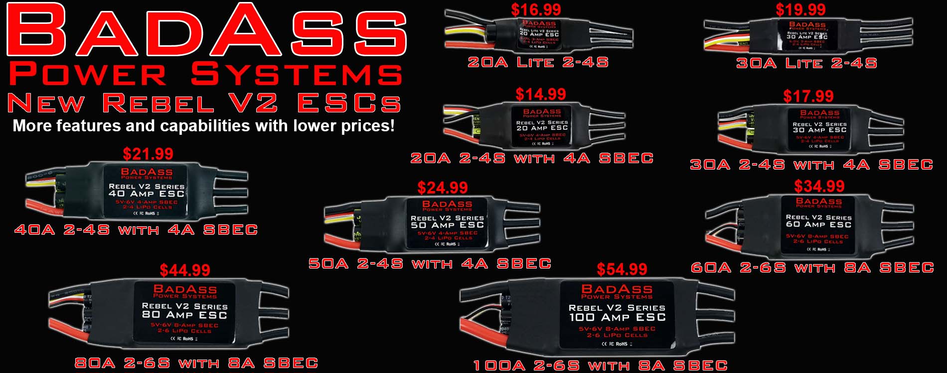 BadAss Speed Controllers
