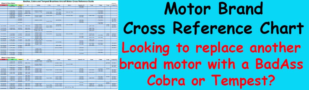 Brand Cross Reference Chart